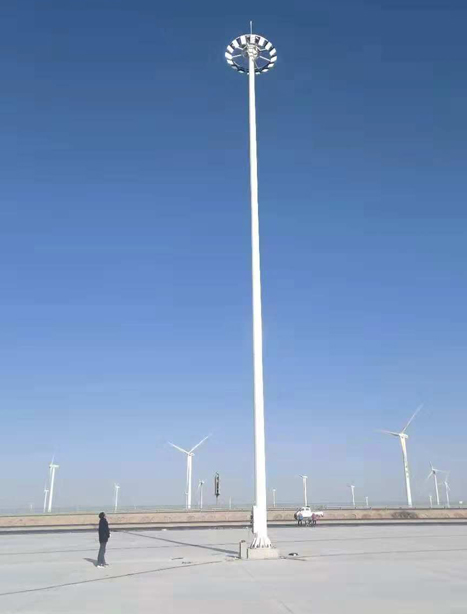 瓜州高速路服务区沙雅高杆灯项目