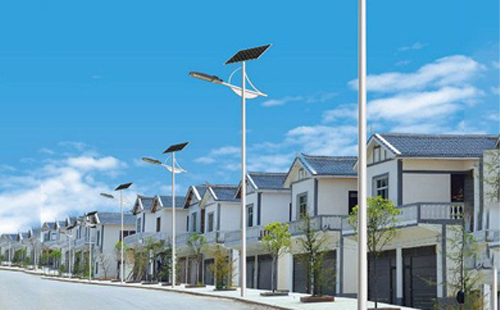 沙雅太阳能路灯配置与在乡村道路照明中的应用